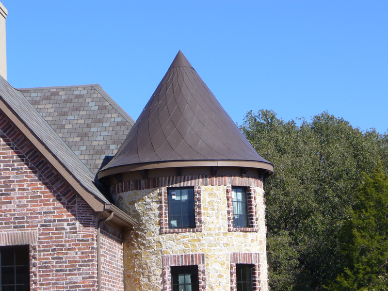 Metal Cone Roof