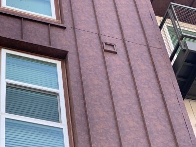 Commercial Metal Siding Installation