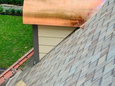 Copper Barrel Roof Repair