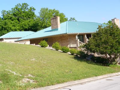 Green Metal Roofing Installation