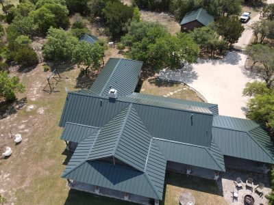 Residential Standing Seam Metal Roof Installation