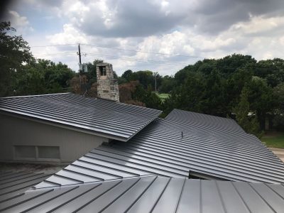 Standing Seam Metal Roof Installation