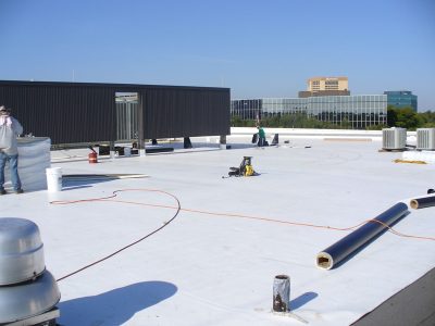 TPO Roof Coating Installation