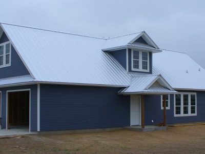 White Metal Roofing Repair